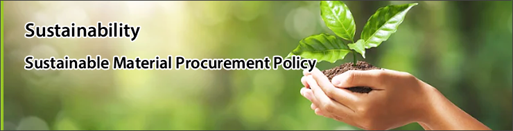Sustainable Material Procurement Policy