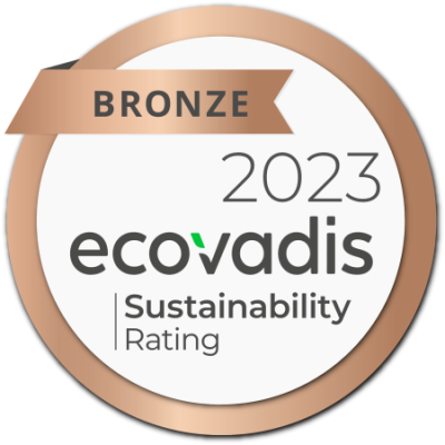 EcoVadisによるCSR評価でブロンズメダルを獲得しました。