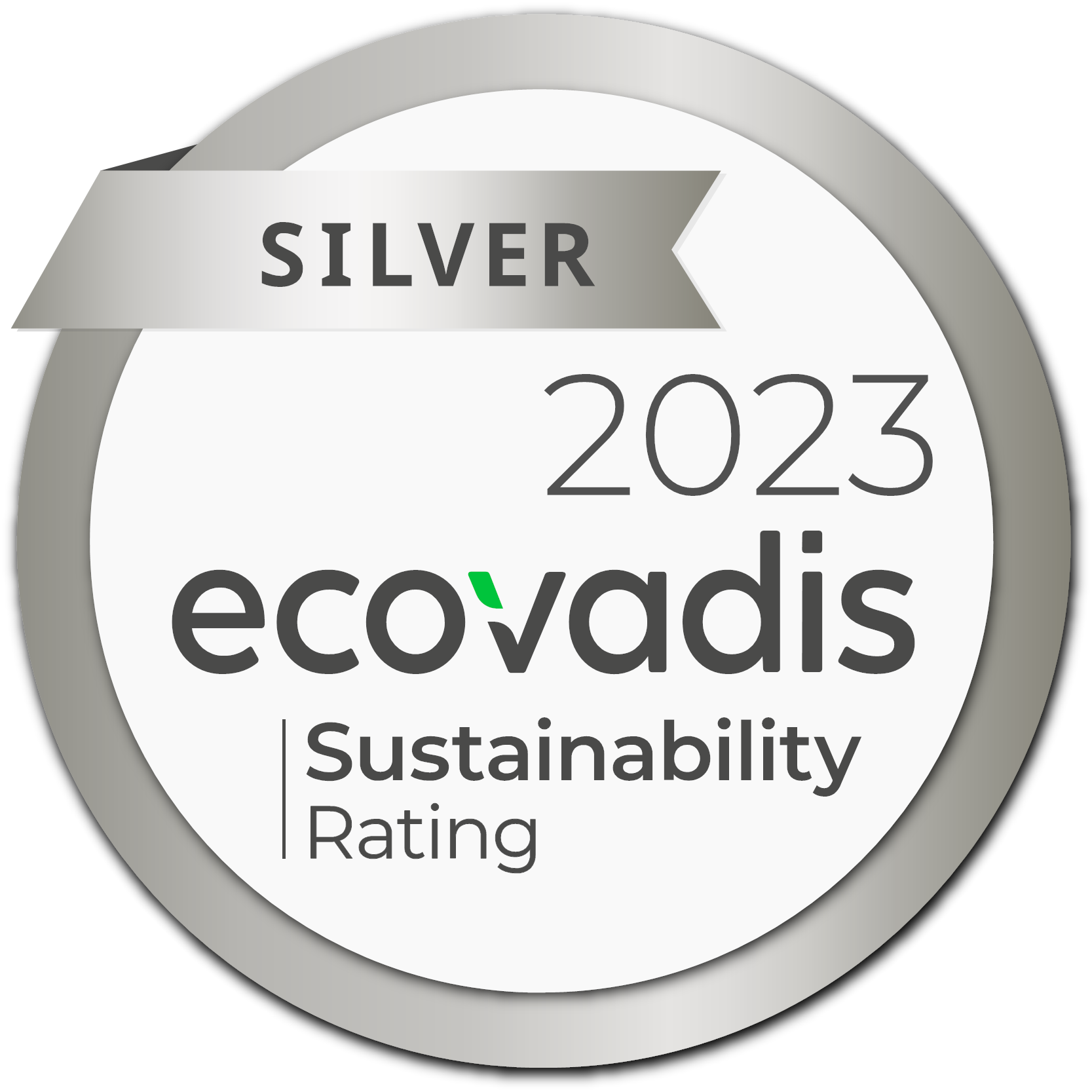 EcoVadisによるCSR評価でシルバーメダルを獲得しました。